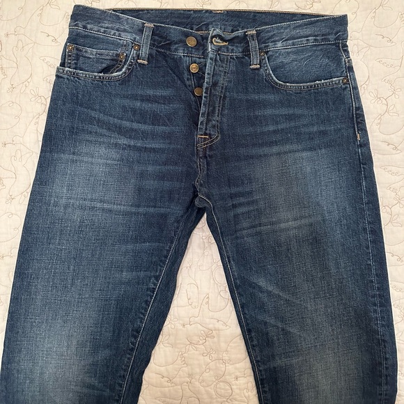 Carhartt WIP Klondike Pant - blue stone washed Maitland Denim (size 33x32) - Picture 4 of 6